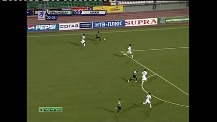 Русия Премиер Лига Сезон 2011 Шеснадесети Кръг - Фк Краснодар 2:2 Анжи Махачкала