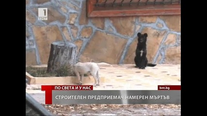 Бизнесмен намерен мъртъв в двора на къщата си