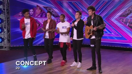 Concept sing Labrinth's Earthquake - Audition Week 1 - The X Factor Uk 2014