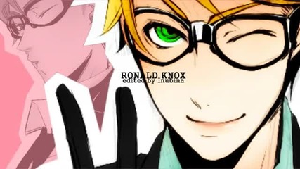 I m the next shinigami Ronald knox 
