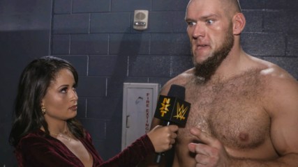 Lars Sullivan delivers a scary message to the NXT locker room: WWE.com Exclusive, Nov. 18, 2017