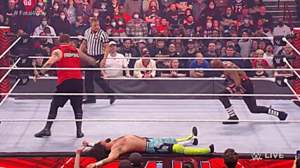 Big E vs. Bobby Lashley vs. Kevin Owens vs. Seth “Freakin” Rollins – Fatal 4-Way Match: Raw, Jan. 3, 2022
