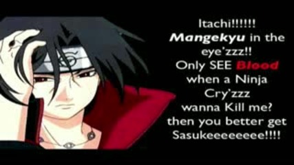 Uchiha Itachi - Mangekyu in the eyes, Eddie Rath yes