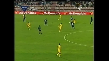 2001 Internazionale Milano (italy) 3-brasov (romania) 0 uefa Cup