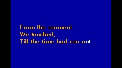 Roxette - It Must Of Been Love kareoke