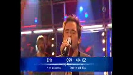 Erik Segerstedt - Crazy - Idol 2006 Швеция