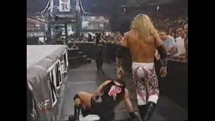 King Of The Ring 2001 - Edge vs Rhyno ( K O T R Semi Finals) 