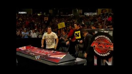Wwe Raw 20.09.10 John Cena Vs Nexus (gauntlet Match) Part 1 