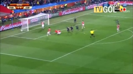 Spain - Paraguay - David Villa