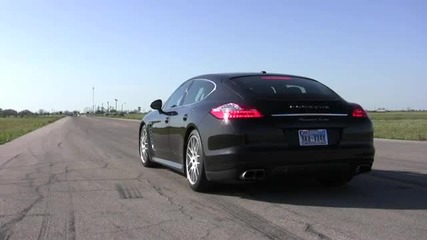 Porsche Panamera Turbo - 0 - 60 in 3.7 Seconds 