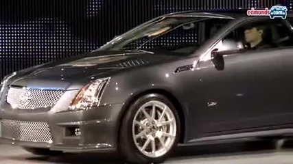 Cadillac Cts - V Coupe @ 2010 Naias Detroit Auto Show 