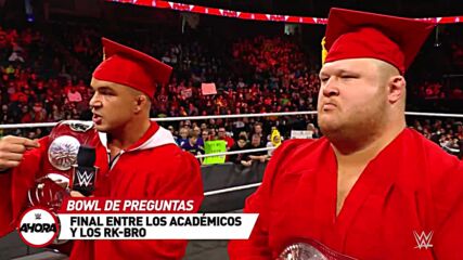 Riddle vs Los Académicos y Seth “Freakin” Rollins: WWE Ahora, Feb 7, 2022