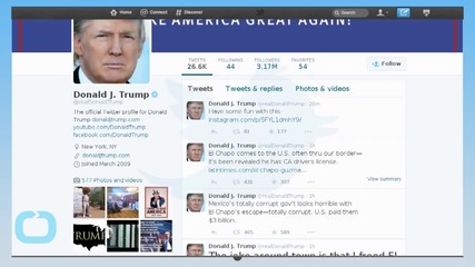 Donald Trump's Twitter Tirade Targets Escaped Cartel Kingpin