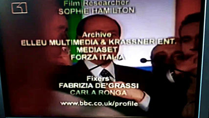 Силвио Берлускони: Италианският магнат (синхронен екип, дублаж по БНТ Канал 1, 24.07.2005) (запис)