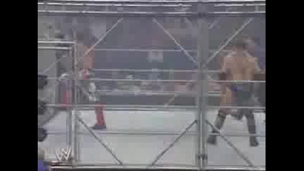 Edge vs Batista Steel Cage Match Part 1