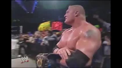 Wwe Smackdown - Chris Benoit vs Brock Lesnar ( Wwe Championship )