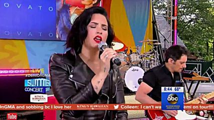 Demi Lovato - Stone Cold ( Live on Gma ) 2016