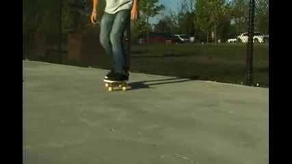 Как се прави heelflip!!! 