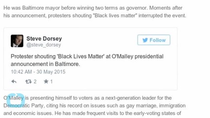 Former Maryland Gov. Martin O'Malley Joins Presidential Race