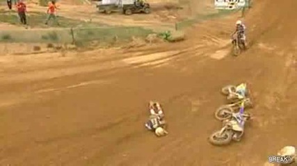 motorcross катастрофа