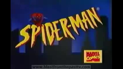 Отварящите заглавие на голямата анимация Спайдър - Мен (1994-1998)