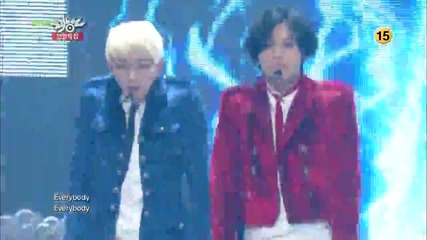 131220 Shinee - Everybody @ Music Bank Christmas Special