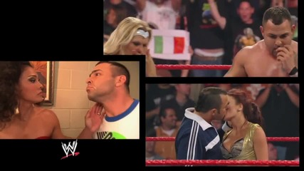 Wwe Diva Eve provides some style pointers for Santino Marella