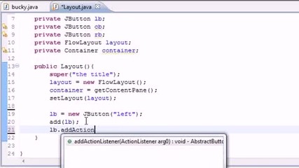 Java Programming Tutorial - 83 - Flowlayout