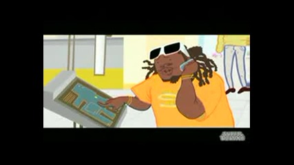 Akon, T - Pain & Snoop Dogg Cartoon Video