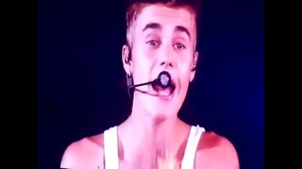 Justin Bieber Crying While He Singing Yellow Raincoat Hq