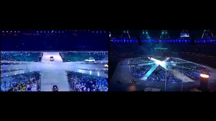 Spice Girls на живо Олимпийски Игри 2012 различни ъгли