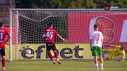 Dimitar Mitkov with a Penalty Shot vs. Botev Vratsa