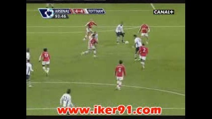 Arsenal 4 - 4 Tottenham - 29.10.2008 - 4 - 4