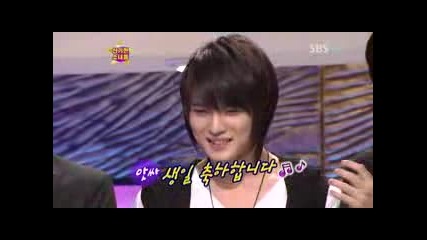 Hero Jae Joong Singing Happy Birthday