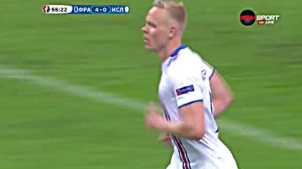 Исландия върна едно попадение на "Стад дьо Франс"