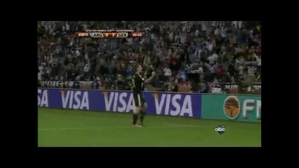 World Cup 2010 Аржентина - Германия 0:4
