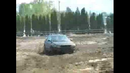 Subaru Impreza Wagon In The Mud At Wcss8