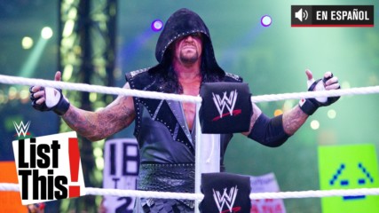 5 récords que The Undertaker posee: WWE List This! (ESPANOL)