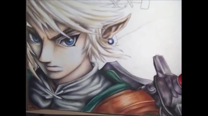 Drawing Link from the Legend of Zelda