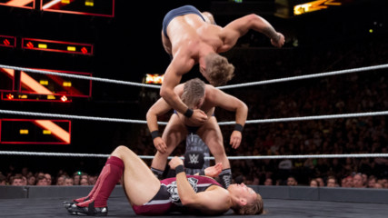 Тайлър Бейт & Трент Севън vs. Пийт Дън & Волфганг: WWE NXT, 23 Август, 2017