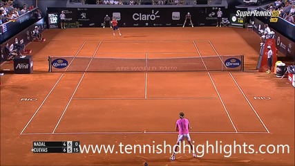 Rafael Nadal vs Pablo Cuevas - Rio Open 2015