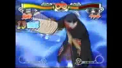 Naruto - Shippuuden - Gekitou Ninja Taisen Ex combos 