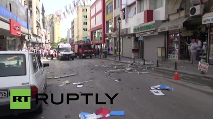 Turkey: Injuries in Adana as simultaneous explosions hit different HDC HQs