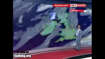 Смях - Прогнозата за времето - Източна Англия падна!