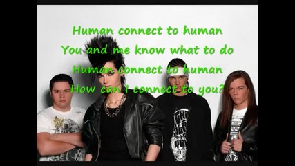 Tokio hotel - human connect to human with lyrics