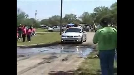 Ford Mustang Burnout
