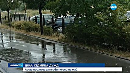 Лоша прогноза за първите дни на май