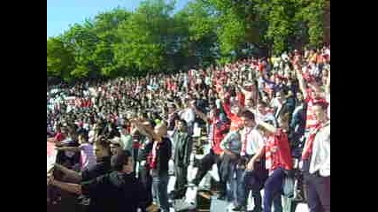 Цска 2 - 2 Черно Море (09.05.2010) - На вашето знаме е Юда ! 