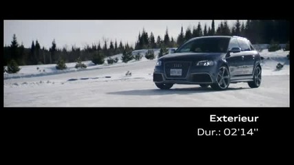 Audi Rs3 - Тествано на сняг 