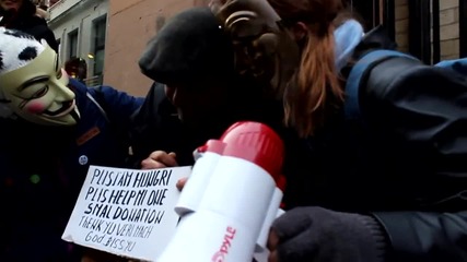 Anonymous Helps Homeless Man and Makes Him Cry [ hd 720p ]
